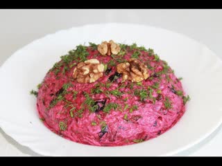 Салат из свеклы - просто,вкусно и полезно! (beet salad)